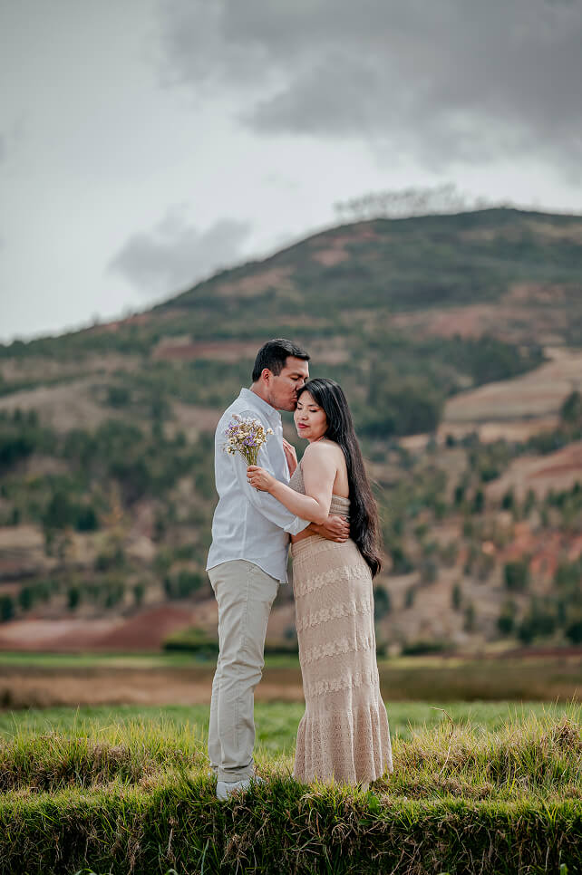 fotos en pareja en Cusco antes de la boda